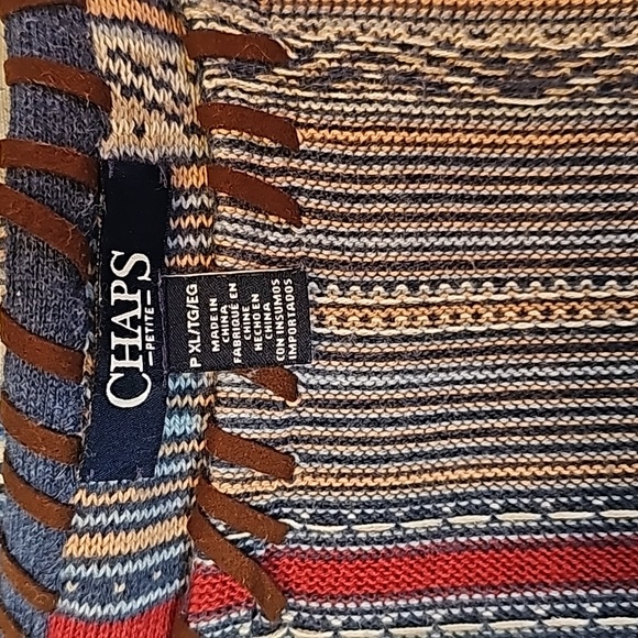 Chaps three-quarter sleeve sweater - Picture 4 of 4